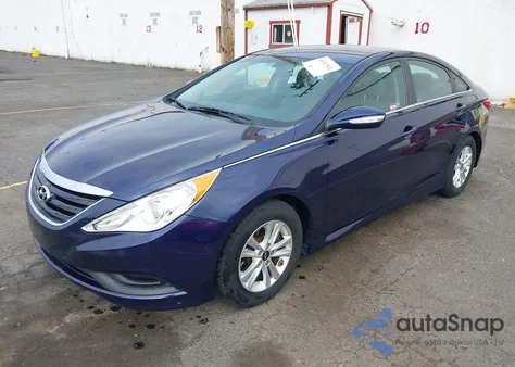 2014 Hyundai Sonata Gls from USA, damaged, VIN 5NPEB4AC7EH875960